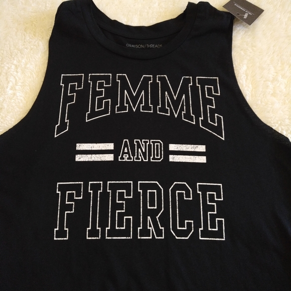 Grayson Threads🧵 "Femme and Fierce" Tank Top - Picture 3 of 13